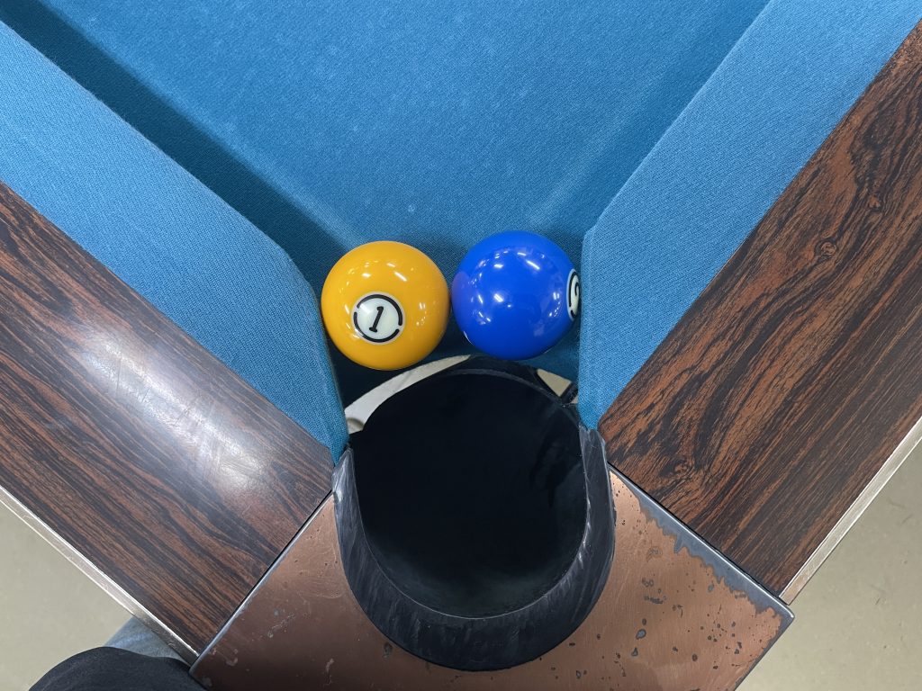 サイドナイン　コーナーポケット